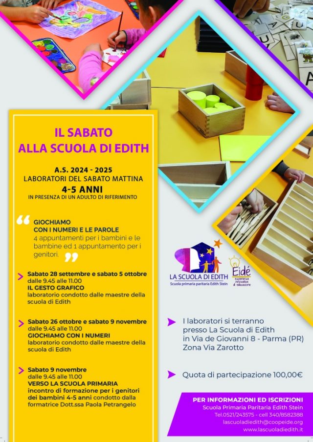 A4 Edi Sabato 4 e 5 anni BD